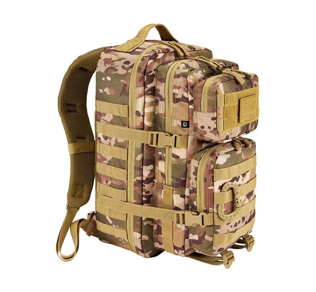 US Assault Pack Large Tactical Camo Brandit - Eficiență în Misiune
