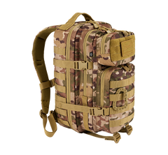 US Assault Pack Medium Tactical Camo Brandit - Versatilitate Tactică
