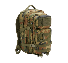 US Assault Pack Medium Woodland Brandit - Versatilitate Tactică