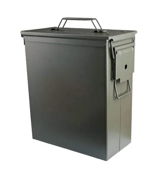 US OD M9 Cal. 50 Large Ammo Box – Cutie de Muniție din Oțel fără Inscripție (Reproducere XL)