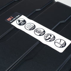 Valiză Hardshell SZUMEN 101 MARTES - 101L, Rezistentă, Roți 360° - 9