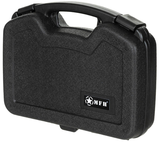 Valiză Pistol Mare Negru MFH - Plastic Antishoc, Rezistentă la Stropire