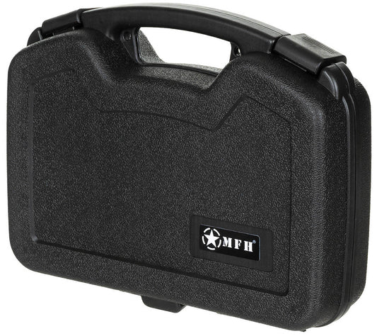 Valiză Pistol Mare Negru MFH - Plastic Antishoc, Rezistentă la Stropire