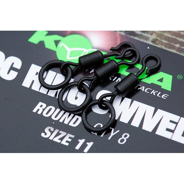 Vârtej cu Prindere Rapidă Korda Nr. 11 - Schimbare Rapidă Monturi Crap
