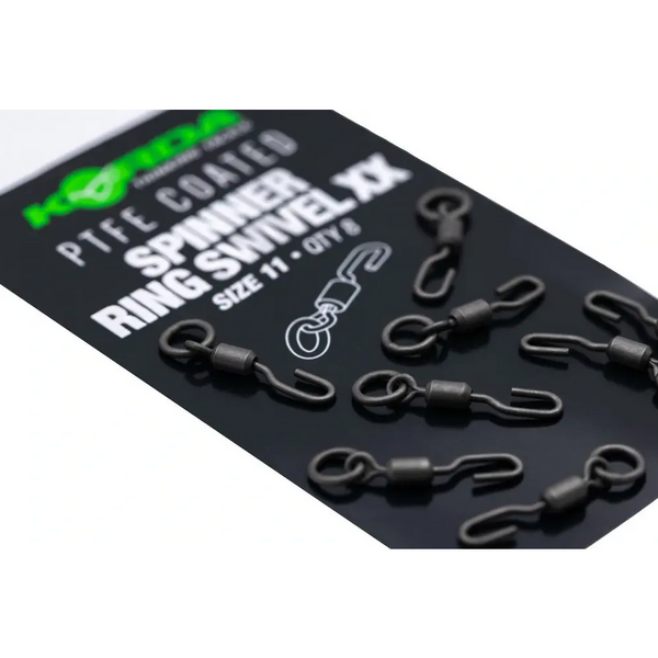 Vârtej Korda PTFE Spinner Ring XX - Rezistență Maximă, Fără Încurcături - 2