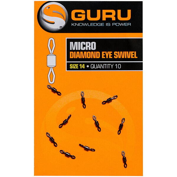 Vârtej Micro Diamond Nr. 14/10 buc GURU - Forță, Discreție Crap - 4