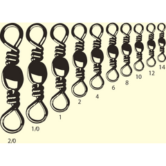 Vârtej Mustad Nr. 10/23KG - Conexiune Sigură, Rezistență Maxima - 2