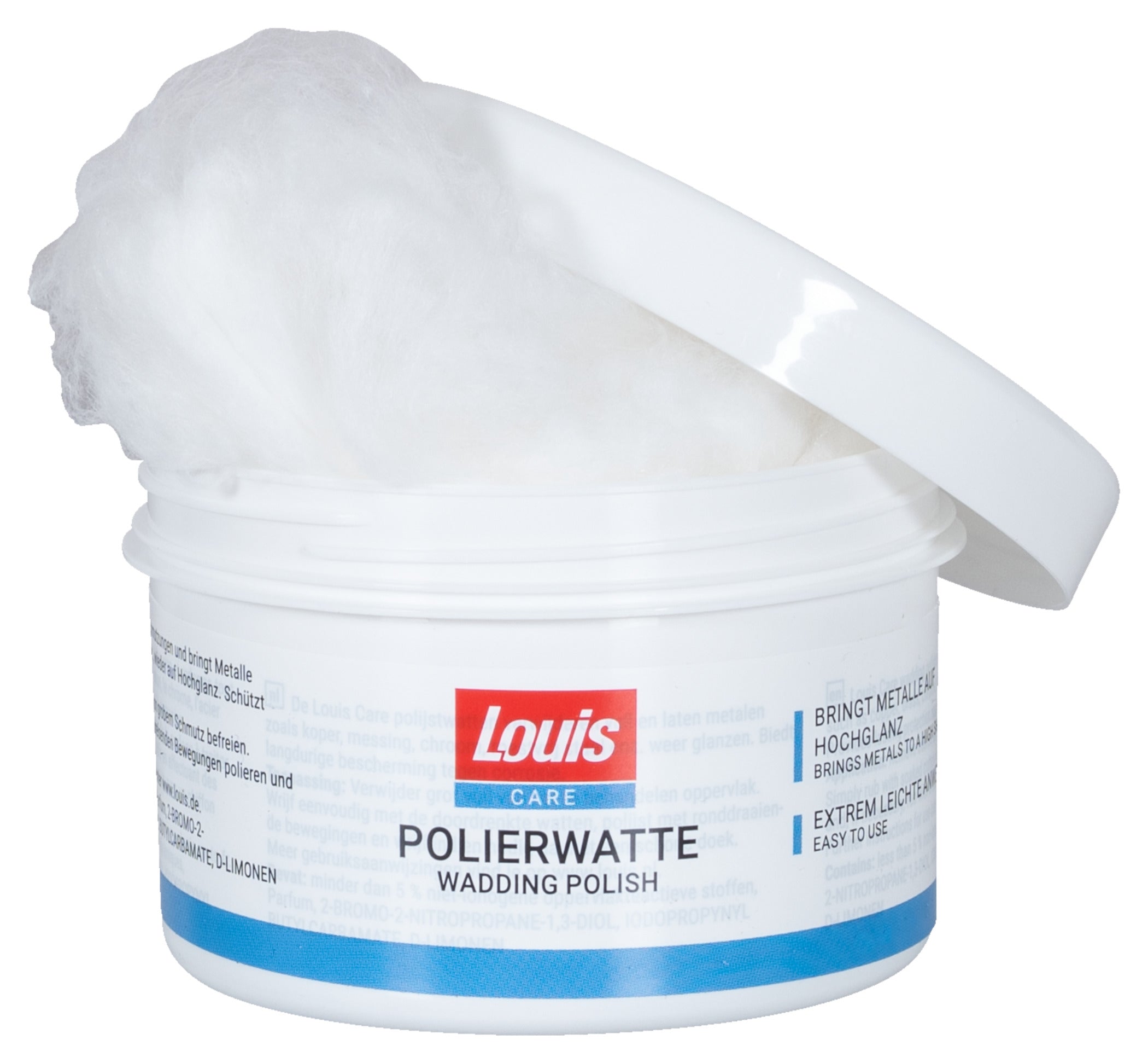 Vată de Lustruit Louis Care - Curățare și Protecție Metal