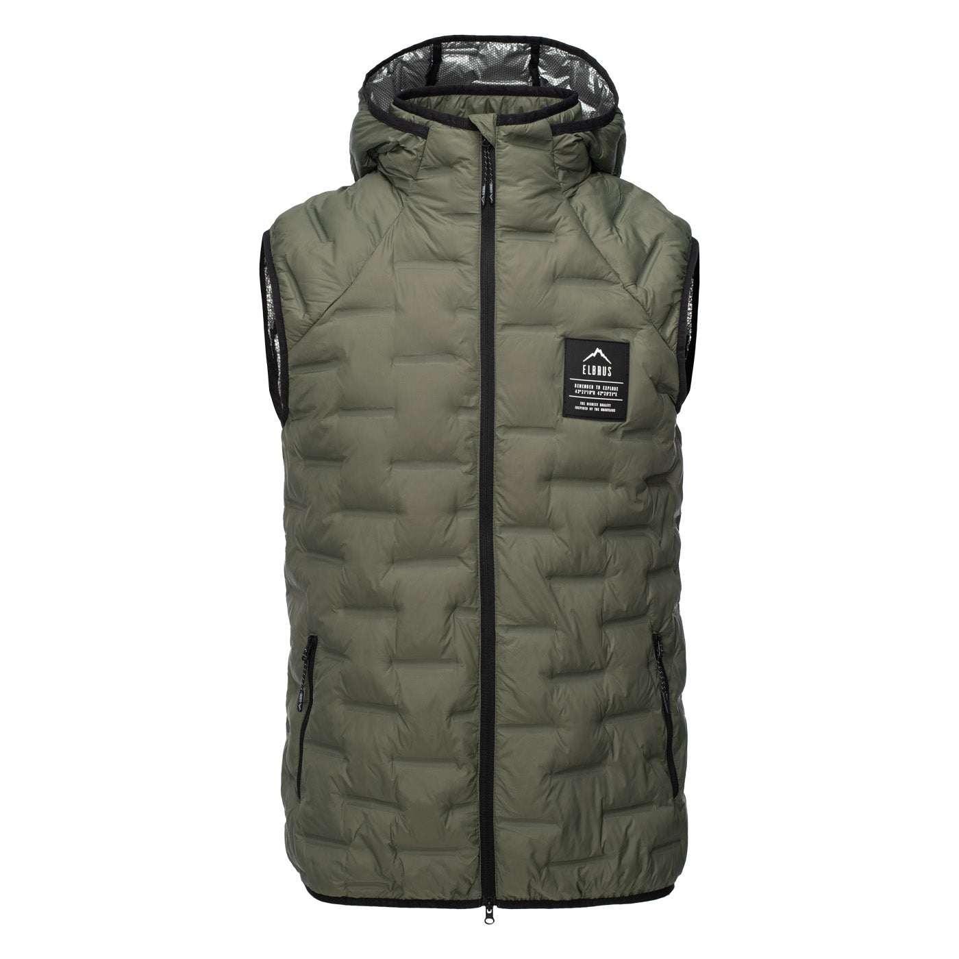 Vestă Bărbați HUEL VEST PRIMALOFT Elbrus - Izolație Termică, Rezistentă la Vânt - 1