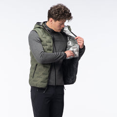 Vestă Bărbați HUEL VEST PRIMALOFT Elbrus - Protecție Vânt, Căldură Ușoară - 10