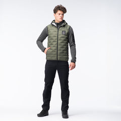 Vestă Bărbați HUEL VEST PRIMALOFT Elbrus - Protecție Vânt, Căldură Ușoară - 7