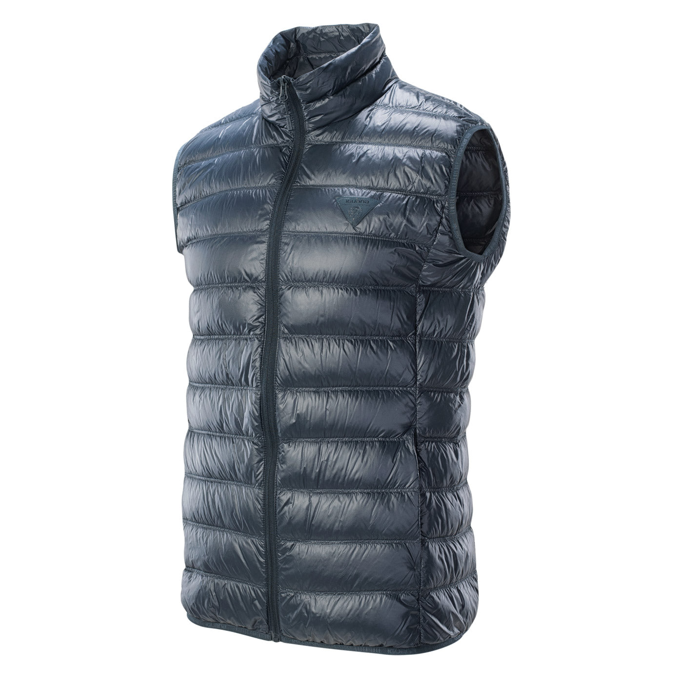 Vestă Bărbați Matlasată Blanco Iguana - Puf Natural, Fermoar YKK - 7