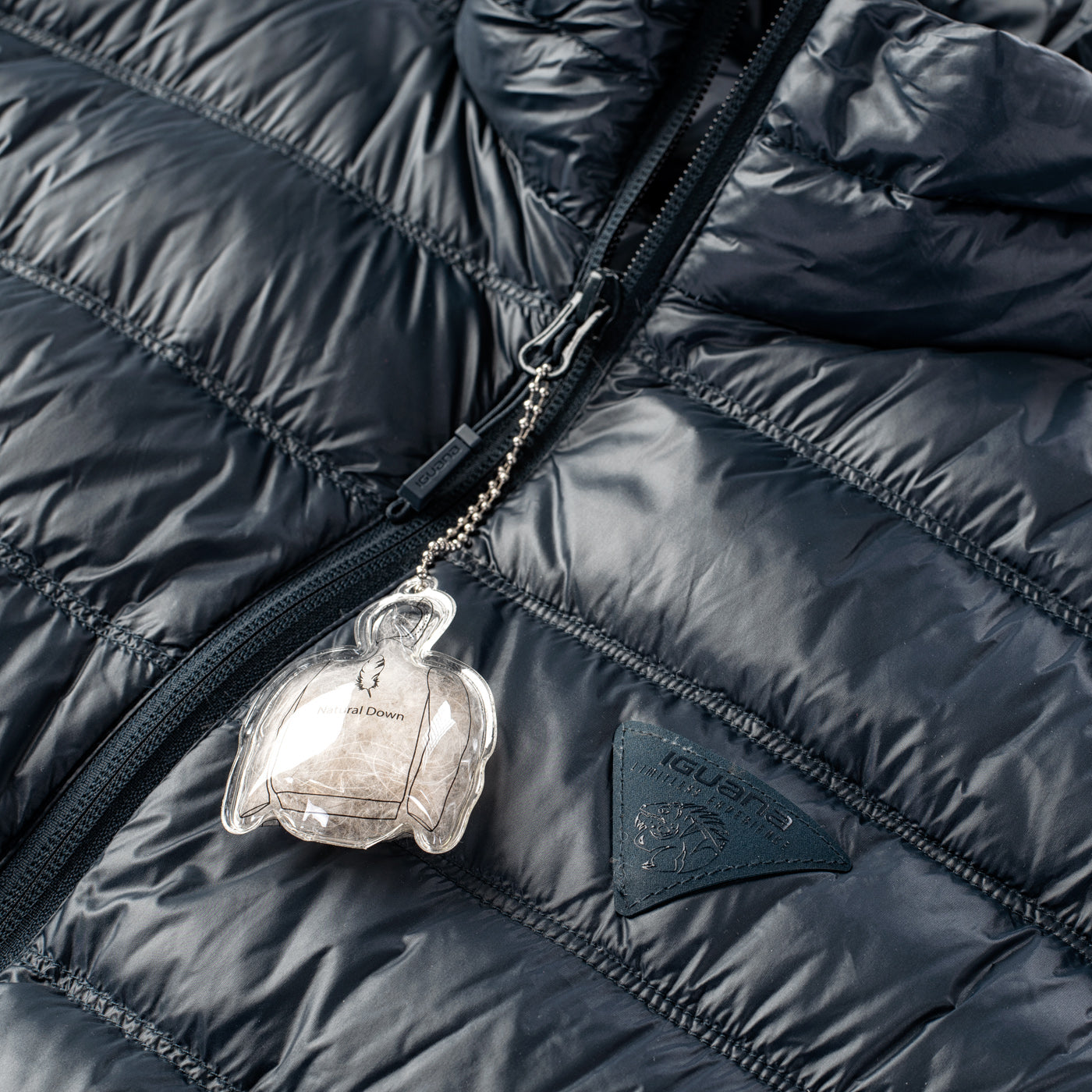 Vestă Bărbați Matlasată Blanco Iguana - Puf Natural, Fermoar YKK - 9