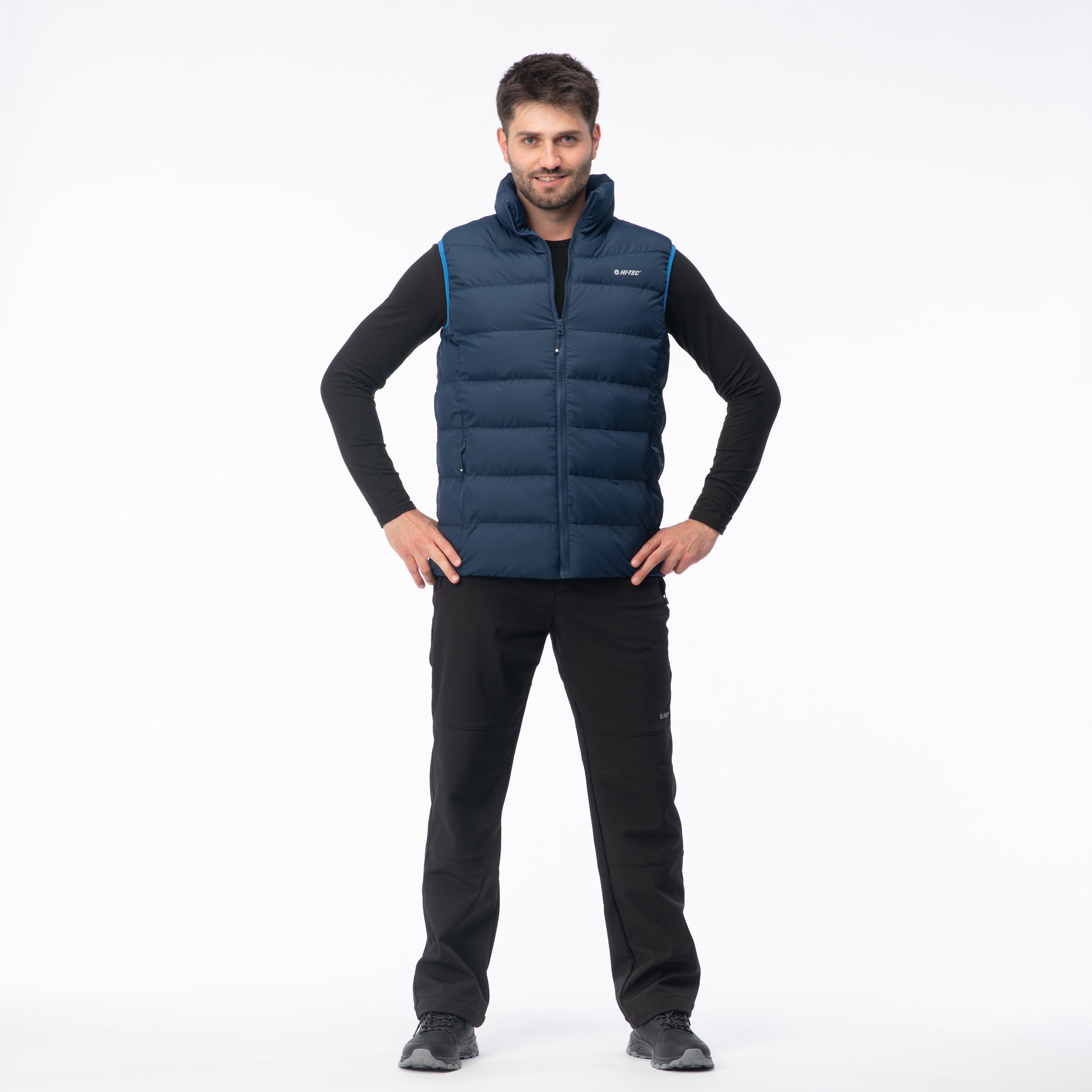 Vestă Bărbați Matlasată SANIS Hi-Tec - Elemente Reflectorizante - 7