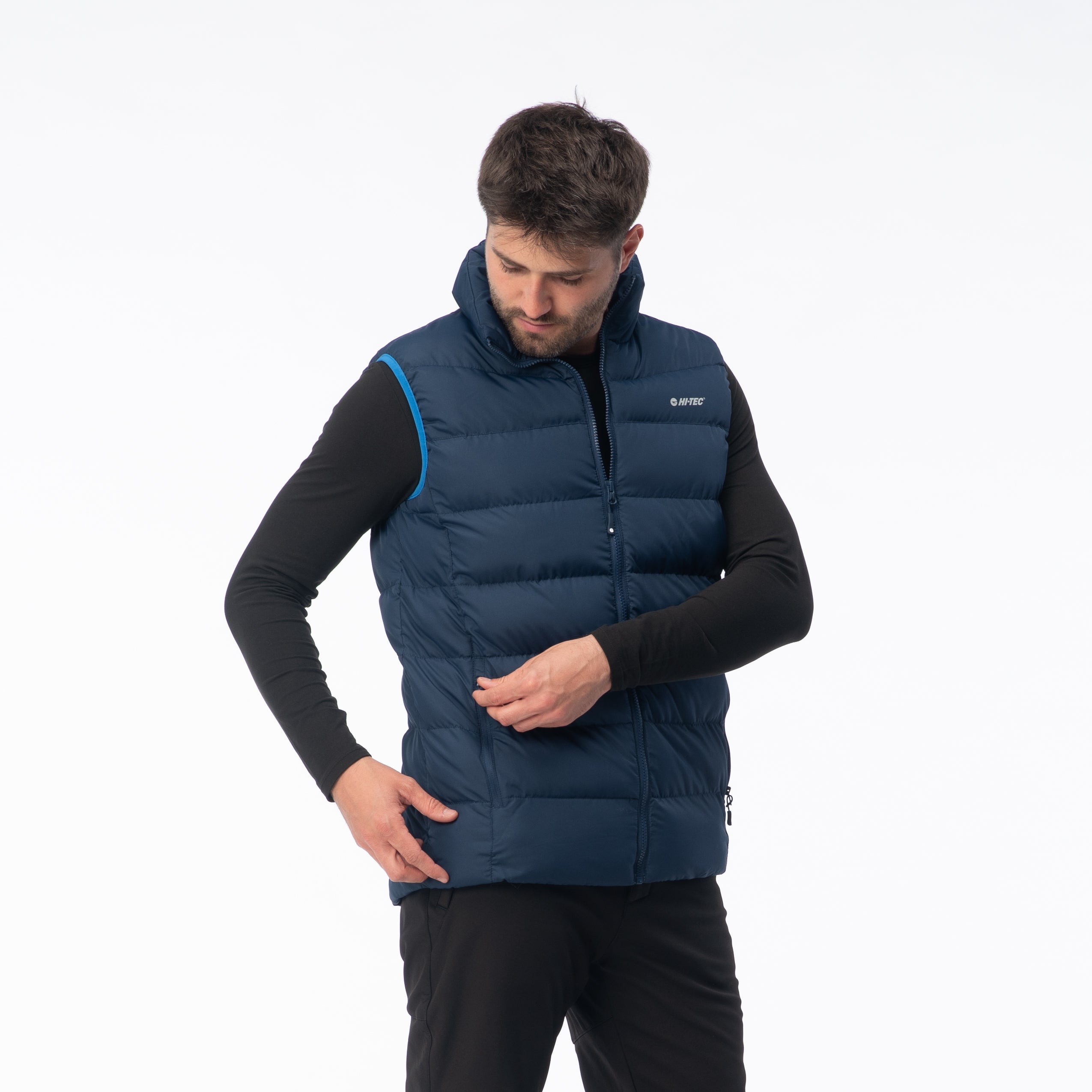 Vestă Bărbați Matlasată SANIS Hi-Tec - Elemente Reflectorizante - 8