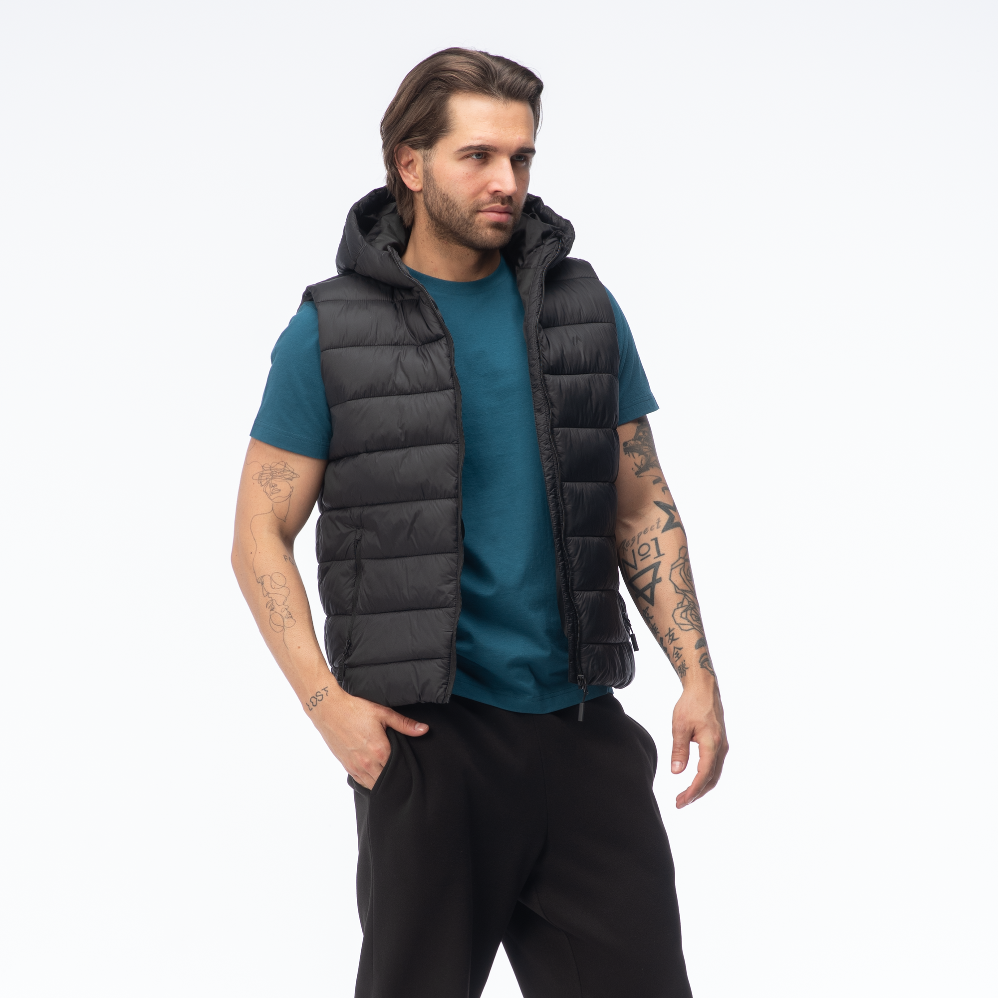 Vestă Bărbați MIRADO VEST MARTES ESSENTIALS - Matlasată, Sportivă - 8
