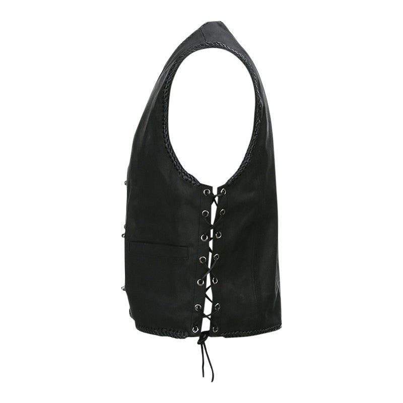 Vestă Biker Negru X-treme - Stil Autentic & Rezistență Brutală