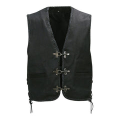 Vestă Biker Negru X-treme - Stil Autentic & Rezistență Brutală