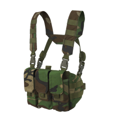 Vestă Chest Rig Helikon-Tex Chicom Cordura® Woodland