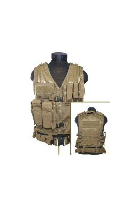 Vestă de Luptă USMC OD cu Centură – Funcționalitate Tactică Completă