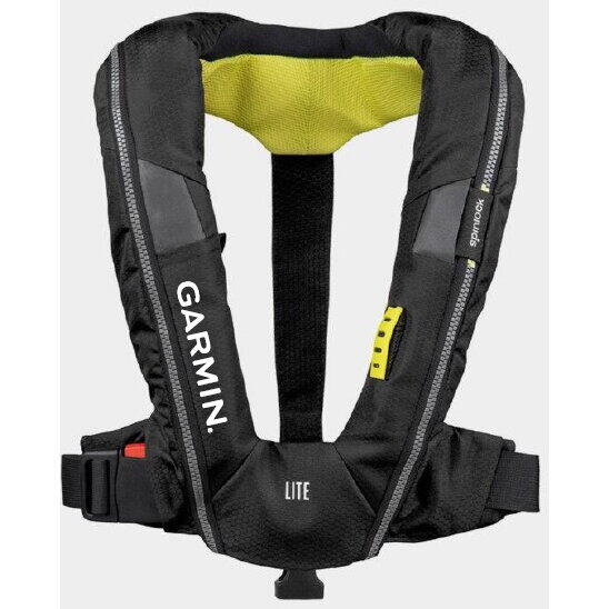 Vestă de Salvare Lite Black Garmin - Automată 170N, Peste 50kg