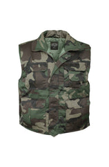 Vestă de tip Ranger camuflaj Woodland