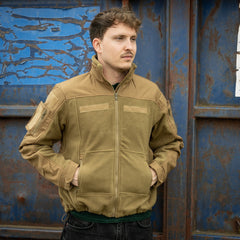 Vestă Fleece Combat Khaki - Performanță Tactică Optimă