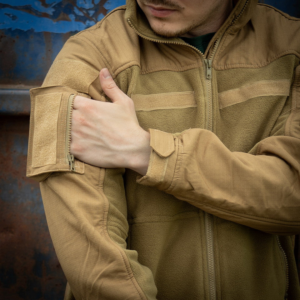 Vestă Fleece Combat Khaki - Performanță Tactică Optimă
