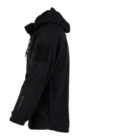 Vestă Fleece Hexagon Negru Military-Shop - Adaptabilitate Tactică