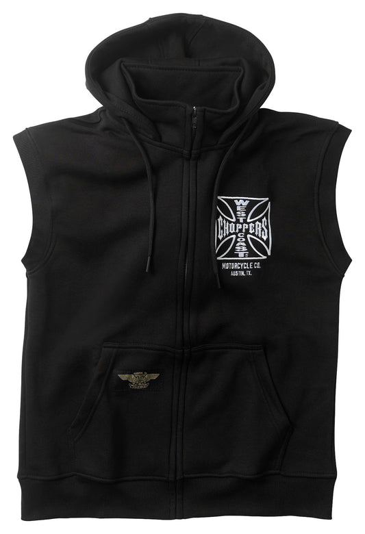 Vestă Hoodie OG ATX West Coast Choppers - Stil Urban Moto