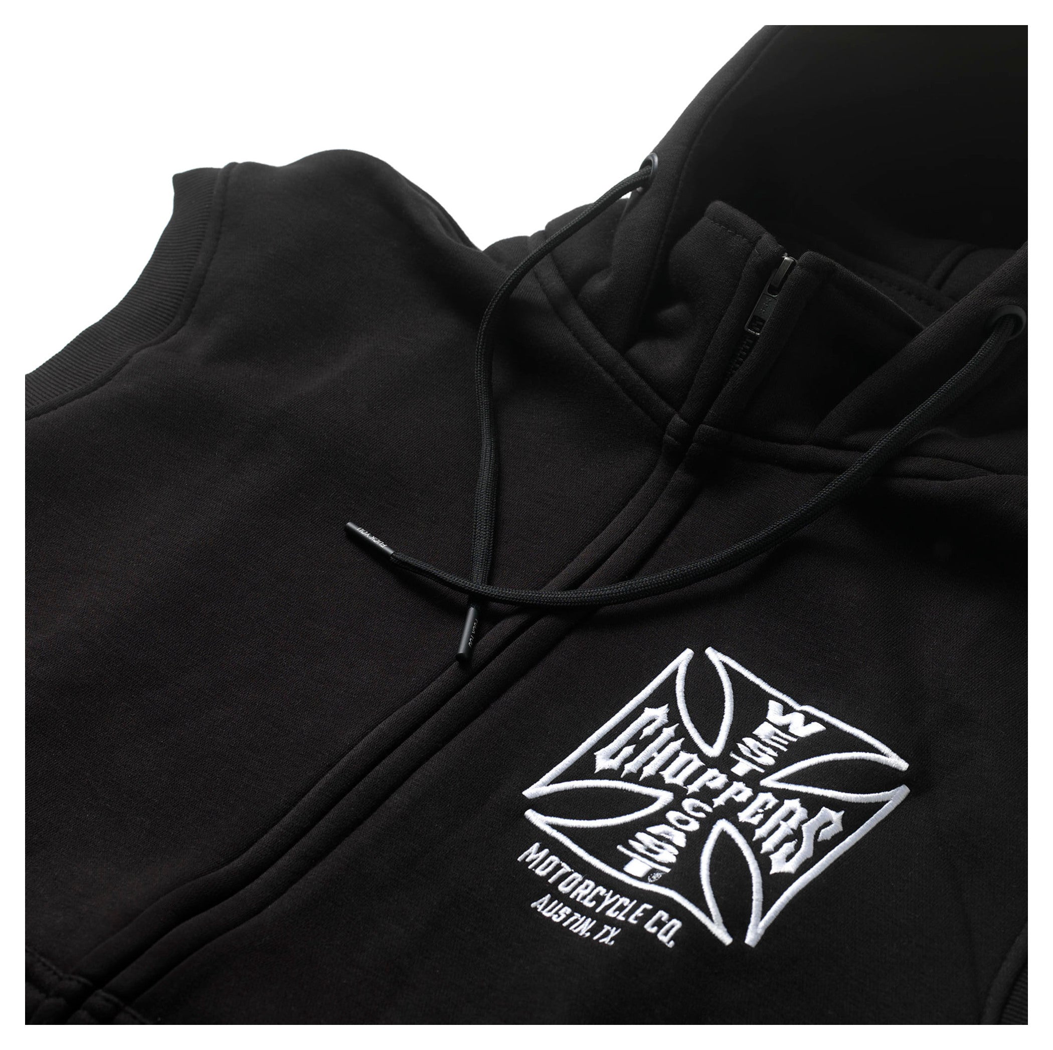 Vestă Hoodie OG ATX West Coast Choppers - Stil Urban Moto