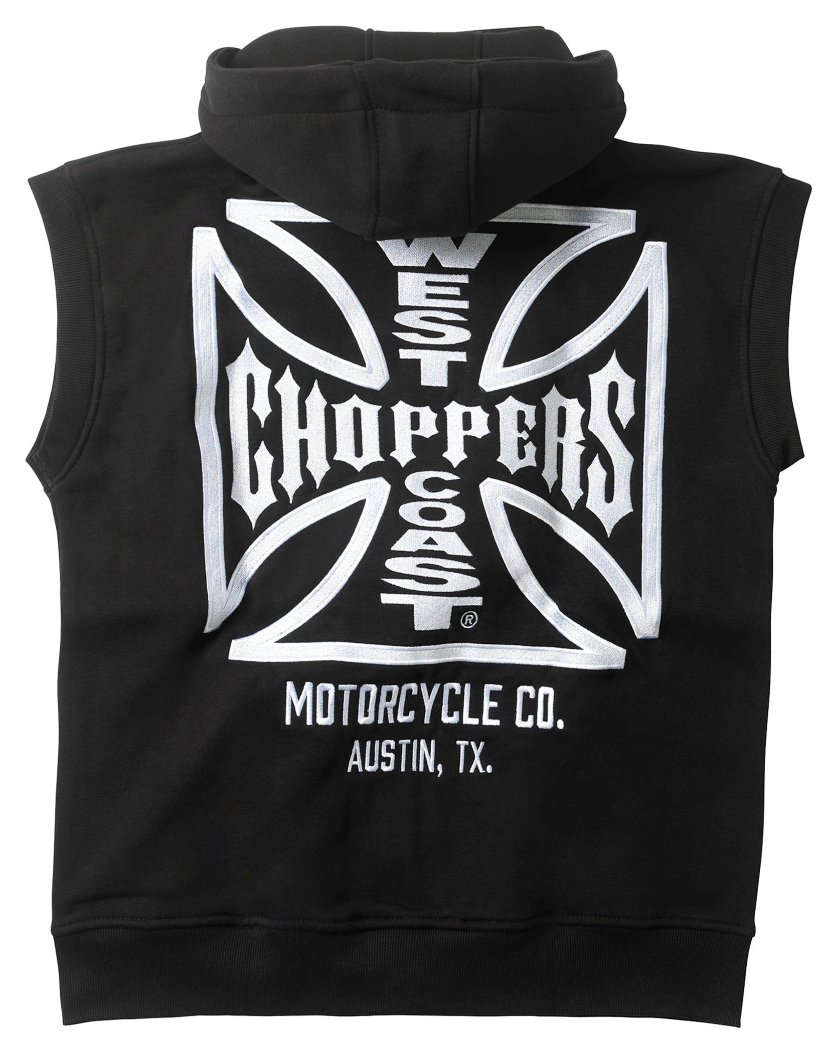 Vestă Hoodie OG ATX West Coast Choppers - Stil Urban Moto