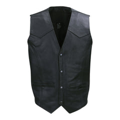 Vestă Leren Zonder Opdruk Negru military-shop.ro - Stil Tactic Autentic