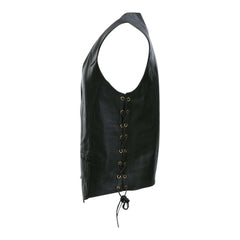 Vestă Leren Zonder Opdruk Negru military-shop.ro - Stil Tactic Autentic