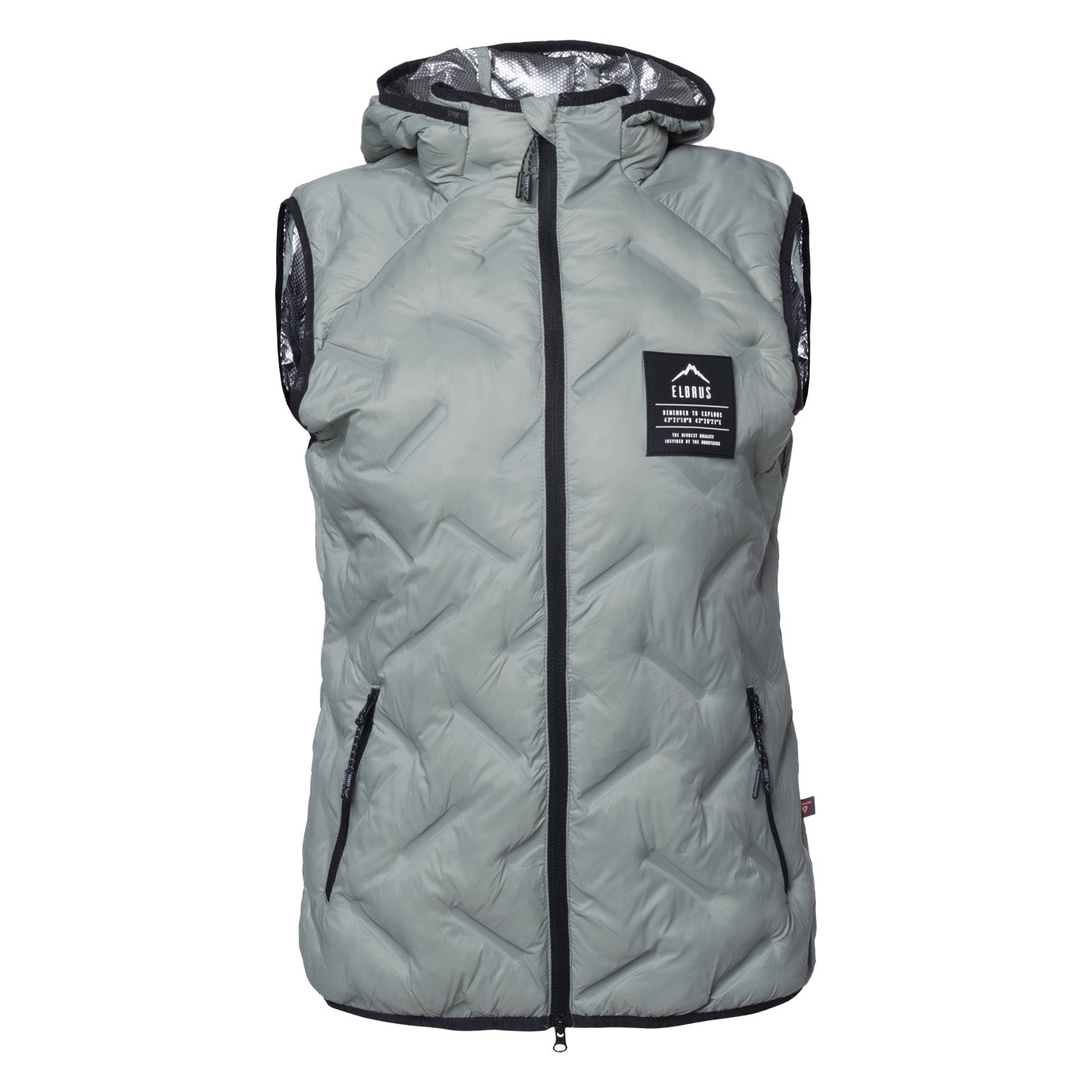 Vestă matlasată Damă HUEL VEST ELBRUS - Izolație PrimaLoft, Antivânt - 1