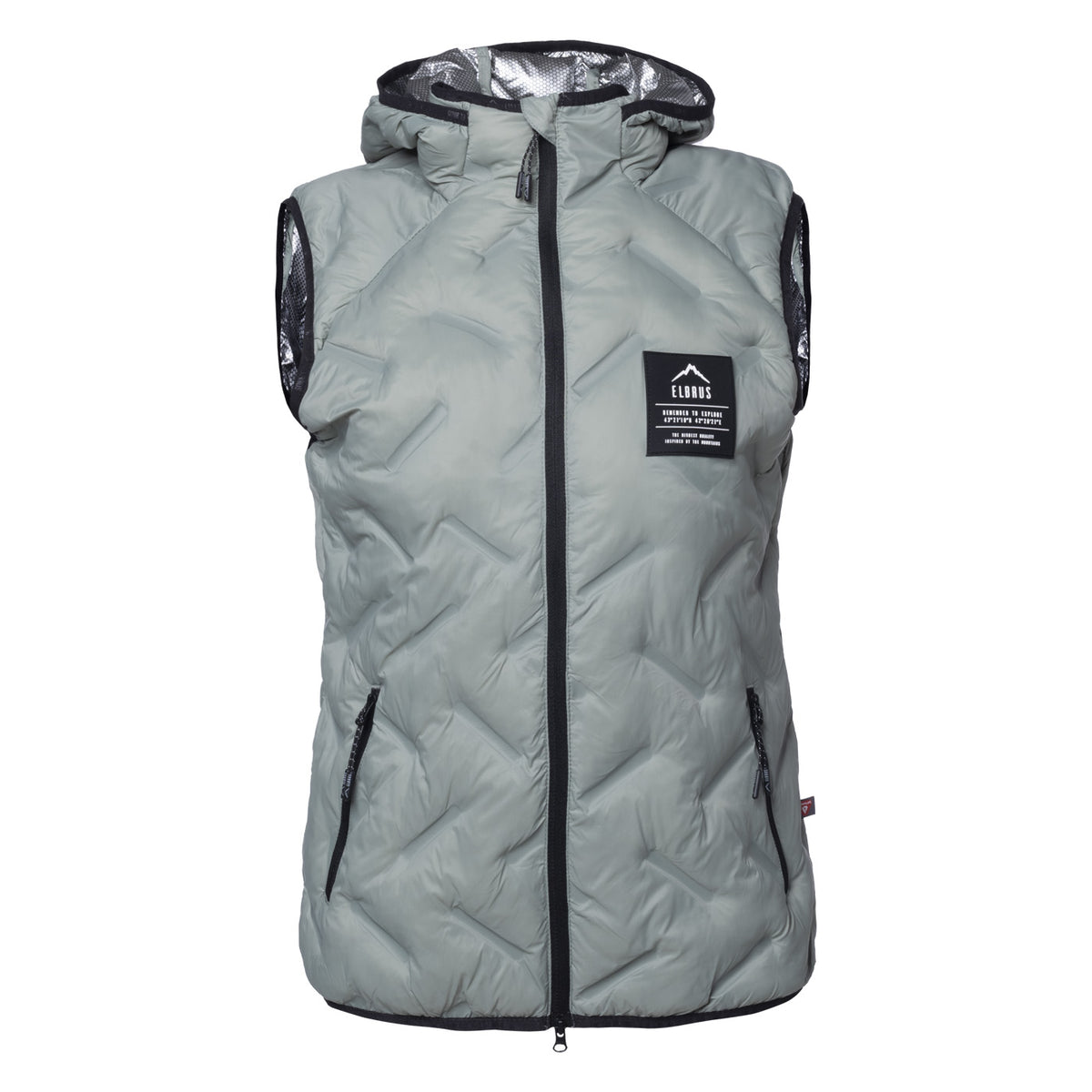 Vestă matlasată Damă HUEL VEST ELBRUS - Izolație PrimaLoft, Antivânt - 1