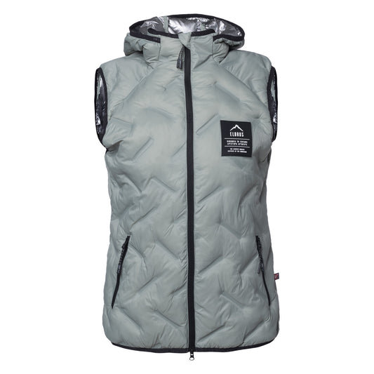 Vestă matlasată Damă HUEL VEST ELBRUS - Izolație PrimaLoft, Antivânt - 1