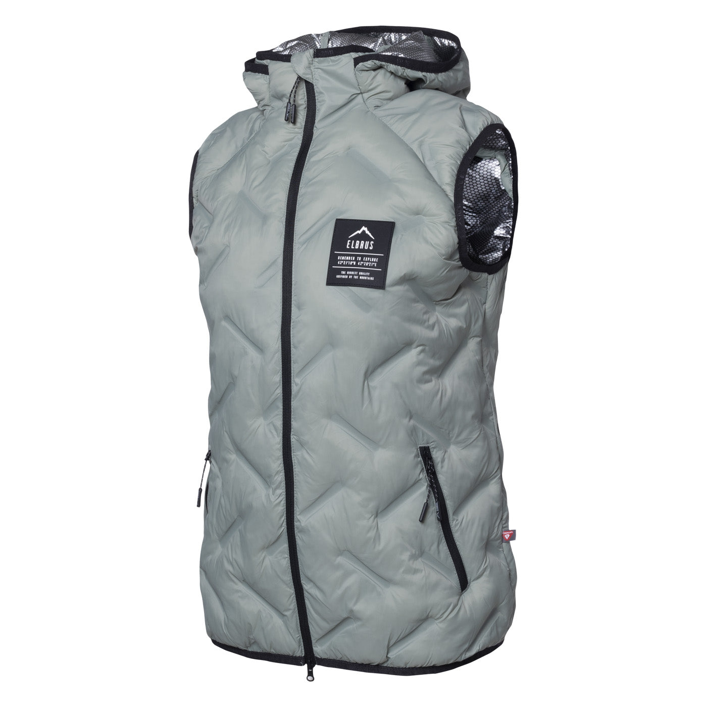 Vestă matlasată Damă HUEL VEST ELBRUS - Izolație PrimaLoft, Antivânt - 2