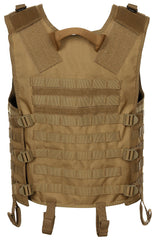 Vestă MOLLE Light Coyote Tan MFH - Sistem Modular, Ajustabilă
