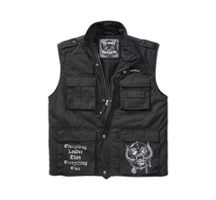Vesta Motörhead Ranger Negru Brandit - Stil Autentic Rock