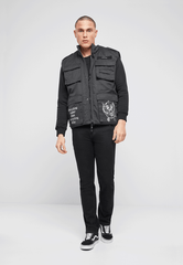 Vesta Motörhead Ranger Negru Brandit - Stil Autentic Rock