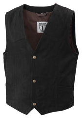 Vestă Piele Nubuk Highway 1 - Bărbați, Clasic, Bivol