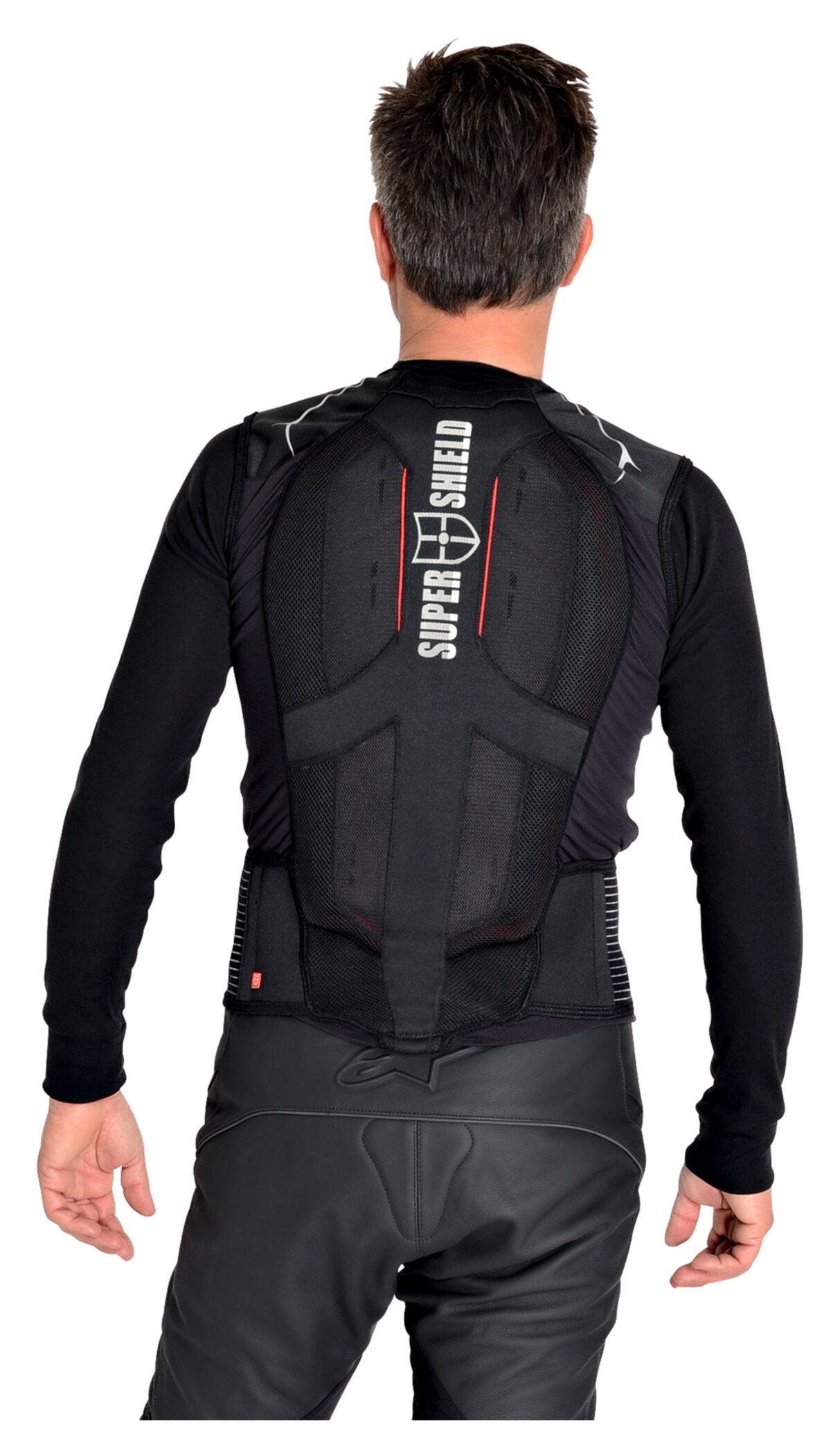 Vestă Protecție Spate SUPER SHIELD - Nivel 2, Respirabilă