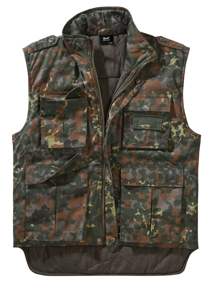 Vesta Ranger Flecktarn Brandit - Adaptabilitate si Rezistenta