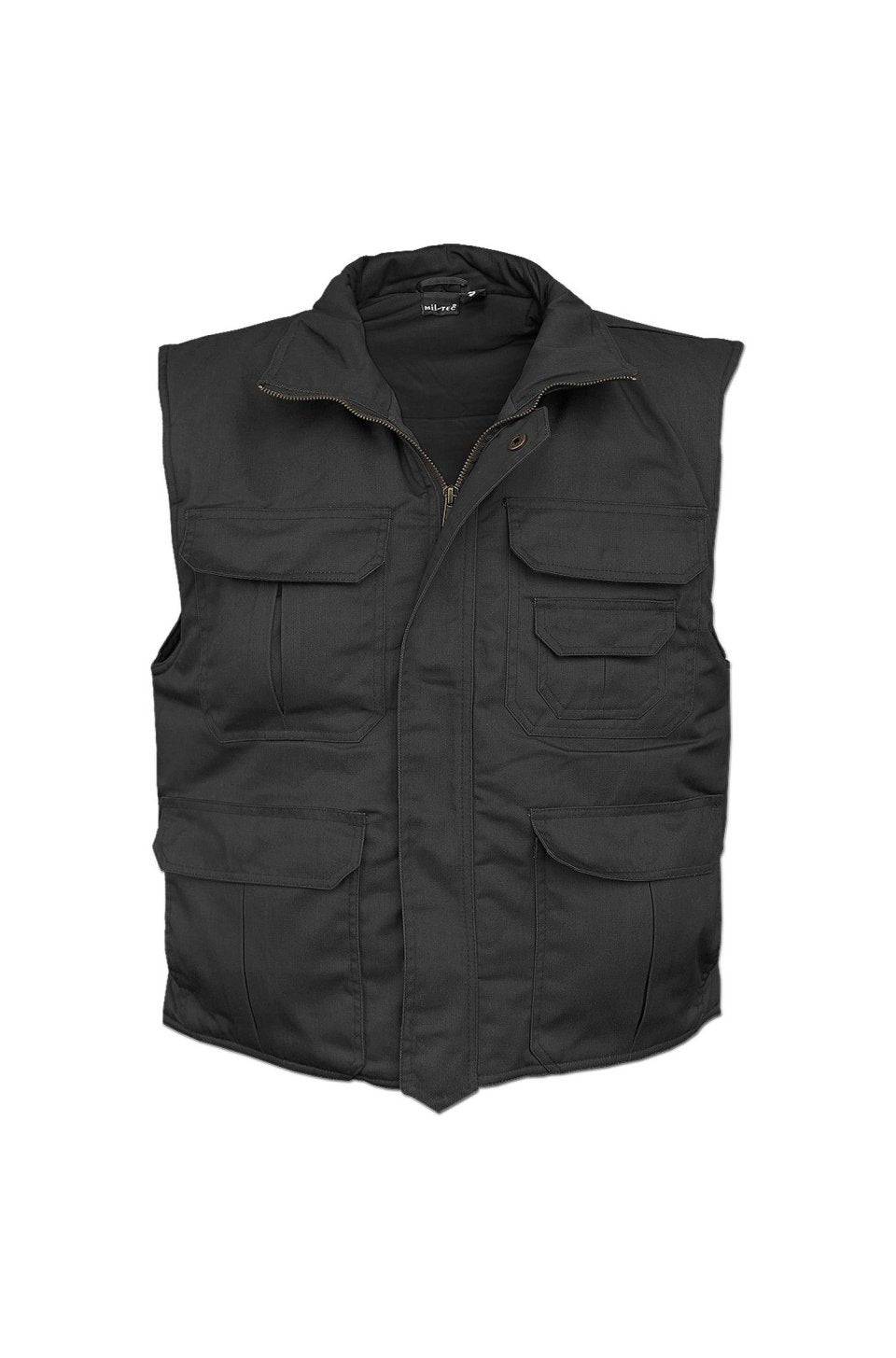 Vestă Ranger Neagră – Practică, Călduroasă și Versatilă