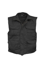 Vestă Ranger Neagră – Practică, Călduroasă și Versatilă
