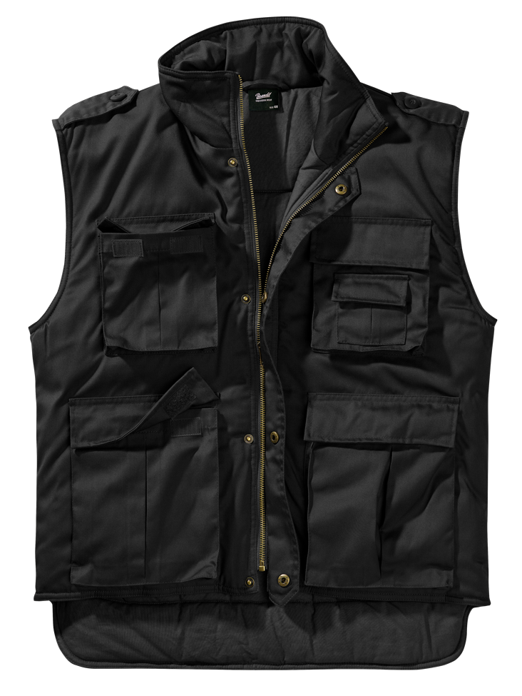 Vesta Ranger Negru Brandit - Adaptabilitate Tactică