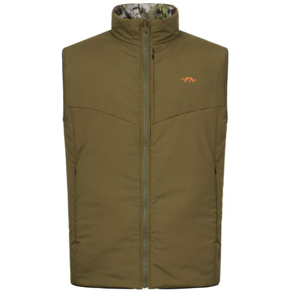 Vestă Reversibilă Endeavour Blaser - Olive/Camo, Adaptabilă Vânătorii - 2