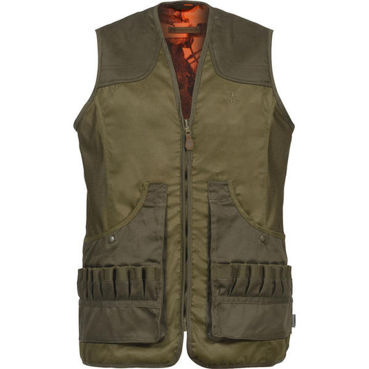 Vestă Savane Reversibilă Treesco - Vânătoare, Kaki/Blaze, Mar.S - 1