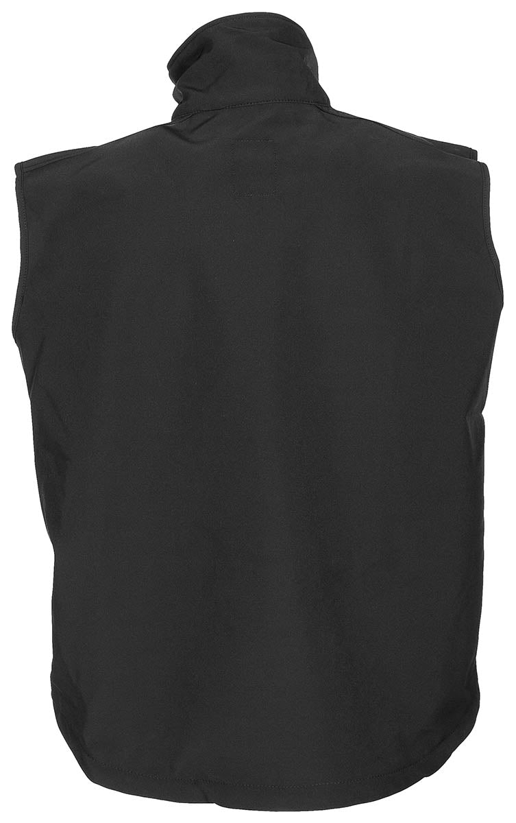 Vestă Softshell Allround Negru MFH - Vânt și Apă Rezistentă, Fermoar Dublu Sens